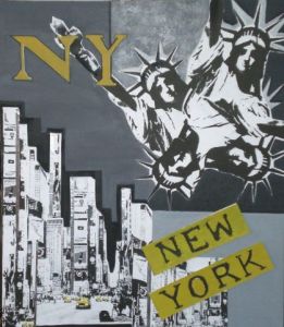 Voir le détail de cette oeuvre: New york jaune